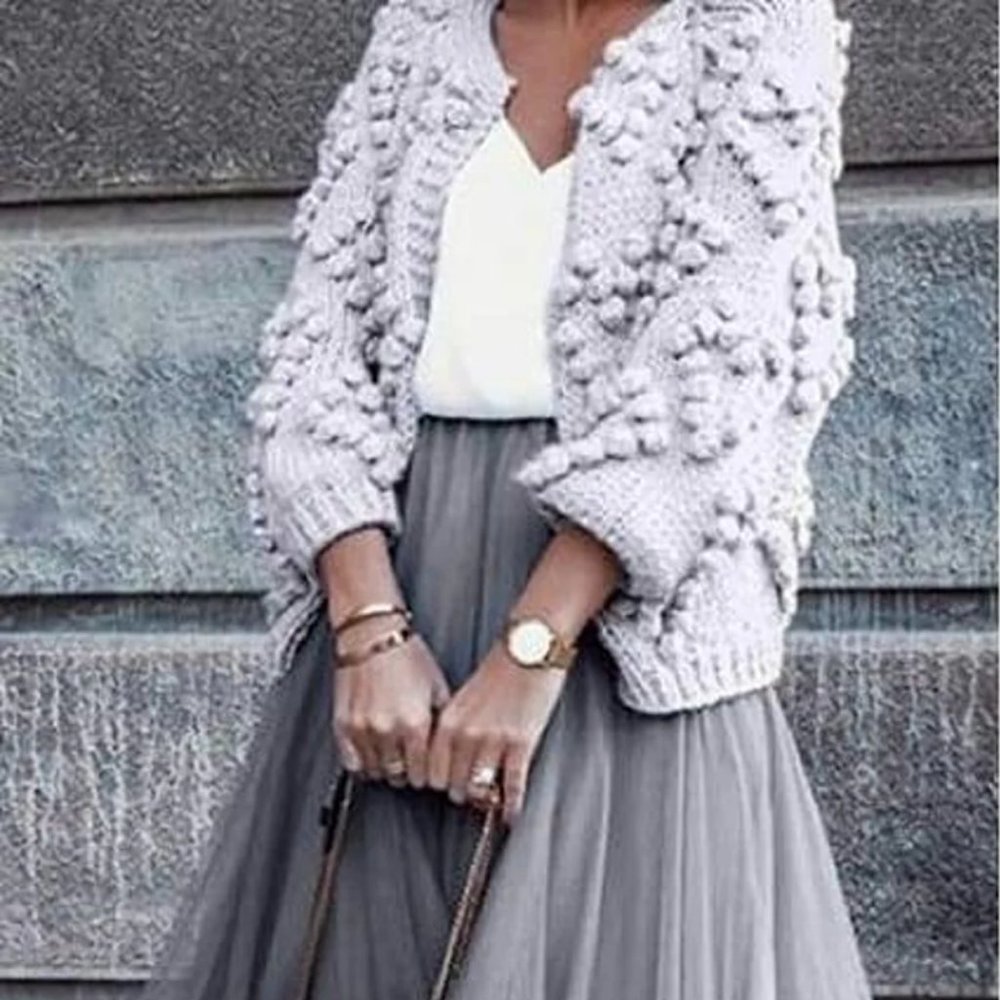 Hayden / Los Angeles M/L  Gray Sweater